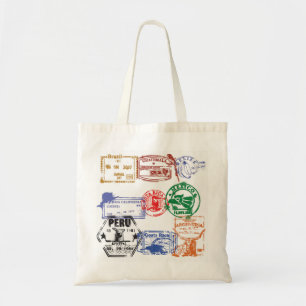 Tote Bag timbres de passeport
