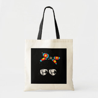 Tote Bag Tir à l'Arc Tante Vie Messy Bun Lunettes de cheveu