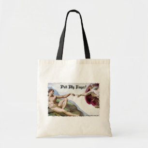 Tote Bag Tirer sur mon doigt - Humour de pet de la Création
