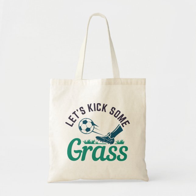Tote Bag Tirons un peu d’herbe (Devant)