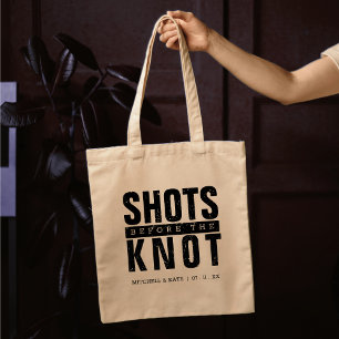 Tote Bag Tirs avant la fête de la Bachelorette du noeud