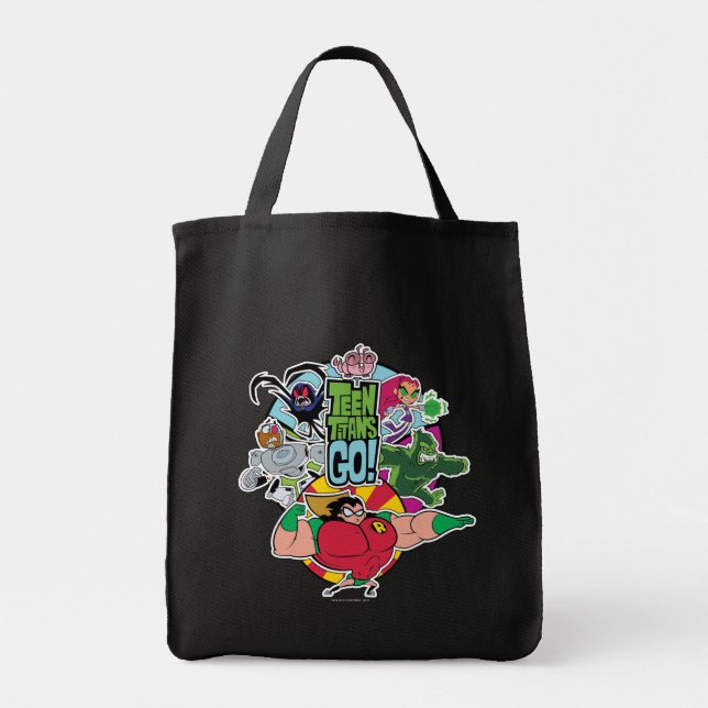 Tote Bag Titans Ados, allez ! | Graphique Groupe d'équipes (Devant)
