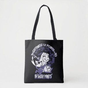 Tote Bag Titans Ados, allez !   Starfire & Mr Sassy Pants