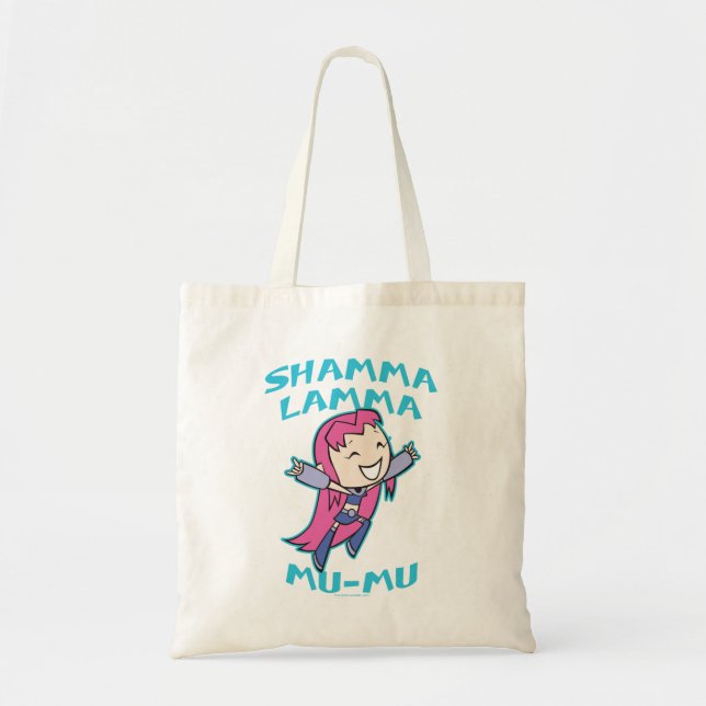 Tote Bag Titans Ados, allez ! | Starfire "Shamma Lamma Mu-M (Devant)