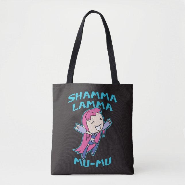 Tote Bag Titans Ados, allez ! | Starfire "Shamma Lamma Mu-M (Devant)