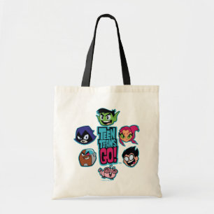 Tote Bag Titans Ados, allez !   Titans Motif en chef