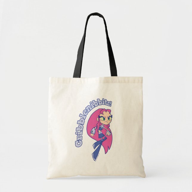 Tote Bag Titans Ados, partez ! | Starfire "Cribblenibbits!" (Devant)