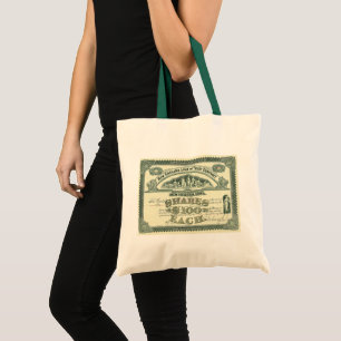 Tote Bag Titre de capital ancien Finance d'entreprise