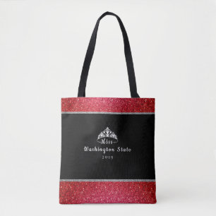 Tote Bag Titre de coutume de couronne de la Mlle Etats-Unis