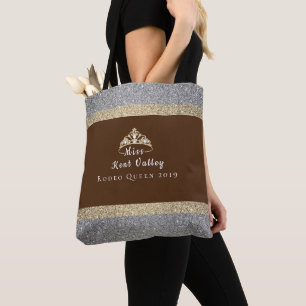 Tote Bag Titre de coutume de Mlle Rodeo Crown Mlle Rodeo