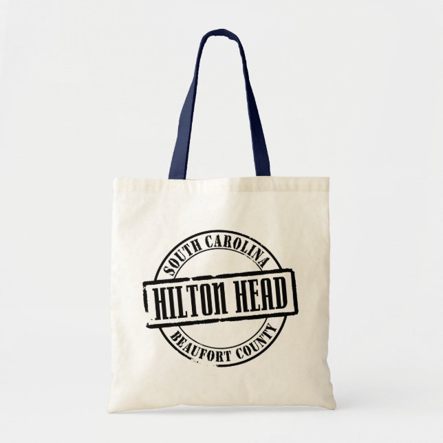 Tote Bag Titre de Hilton Head (Devant)
