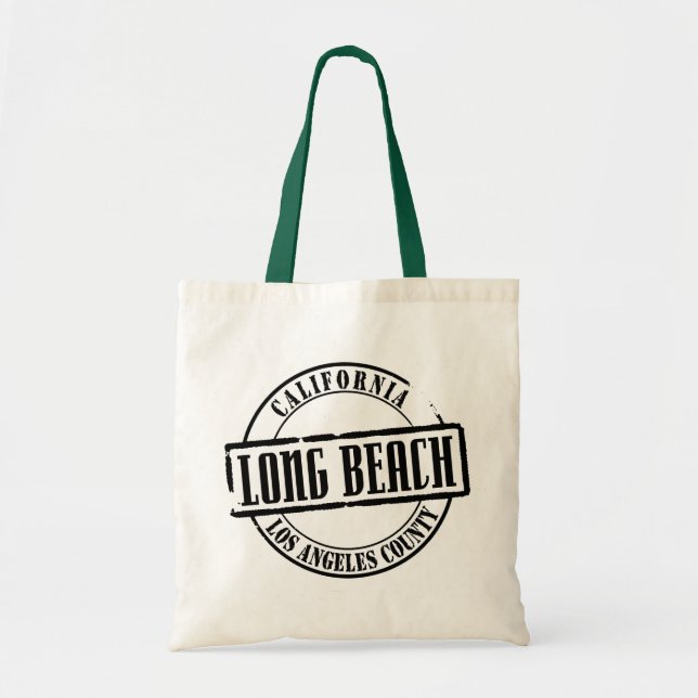 Tote Bag Titre de Long Beach (Devant)
