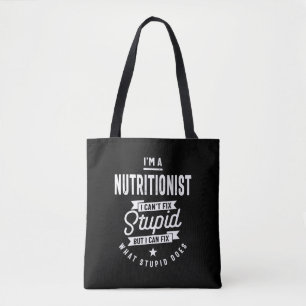 Tote Bag Titre du poste nutritionniste Cadeau