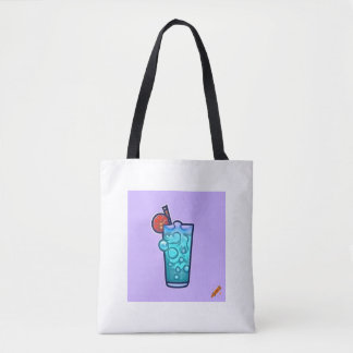 Tote Bag Titre : "Sac fourre-tout de cocktail magique à bas