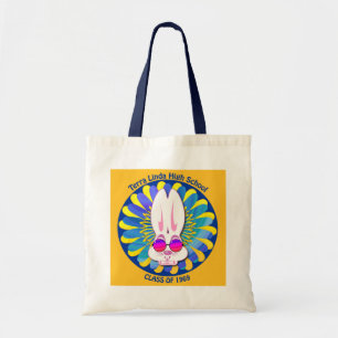 Tote Bag TLHS Bunny Boy Terry en bleu Super et or