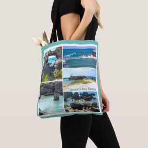 Tote Bag Tobacco Bay Beach, Bermudes