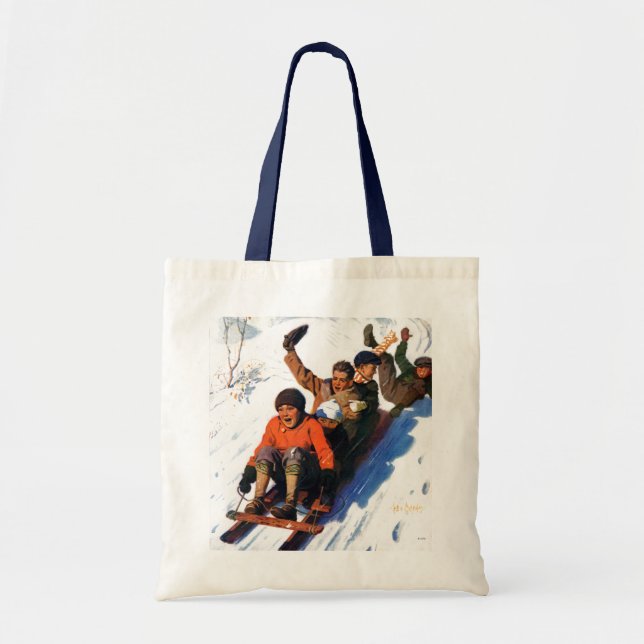 Tote Bag Tobagganing (Devant)