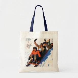 Tote Bag Tobagganing