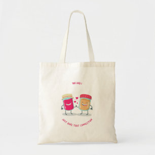 Tote Bag Toi Et Moi, La Jelée De Beurre D'Arachide