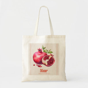 Tote Bag Toile d'art populaire Nar Grenade Abondance Turque