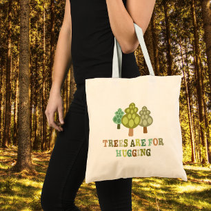 Tote Bag Toile embrasseur d'arbre fantaisiste