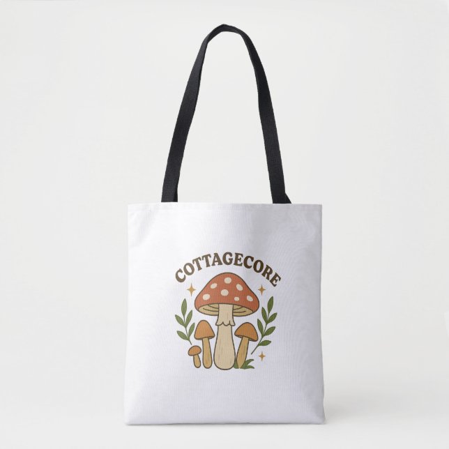 Tote Bag Toile esthétique Fourre-tout (Devant)
