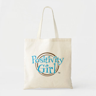 Tote Bag Toile Fourre-tout de Girl™ de positivité petite
