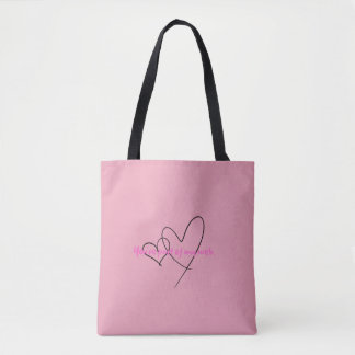 Tote Bag Toile Intérieure – L'art de la force cachée