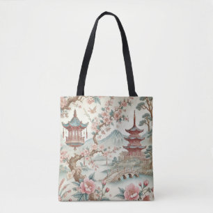 Tote Bag toile vintage chinoise