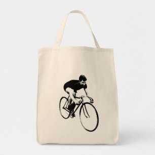 Tote Bag Toile vintage Fourre-tout de bicyclette