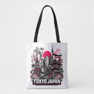 Tote Bag Tokyo Japon vacances
