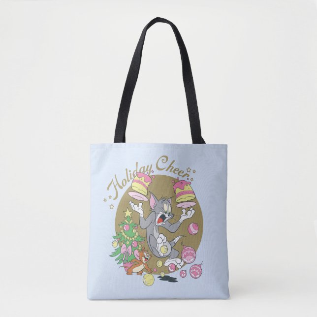 Tote Bag Tom et Jerry Holiday Cheer (Devant)