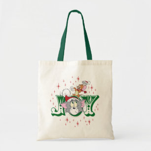 Tote Bag Tom et Jerry Holiday Joy