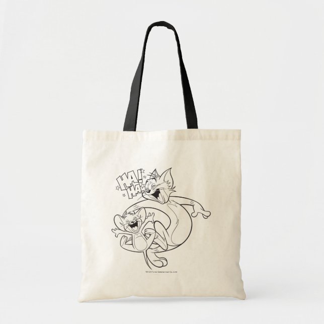 Tote Bag Tom Et Jerry | Tom Et Jerry Rient (Devant)