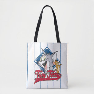 Tote Bag Tom et Jerry   Tom et Jerry sur le diamant de