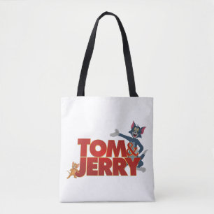 Tote Bag Tom & Jerry Avec Le Logo Du Film