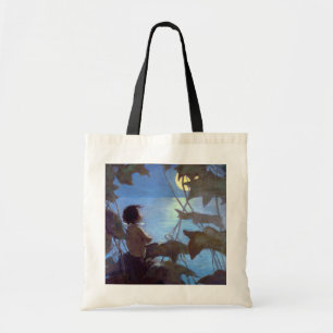 Tote Bag Tom regarde la lune, Jessie Willcox Smith