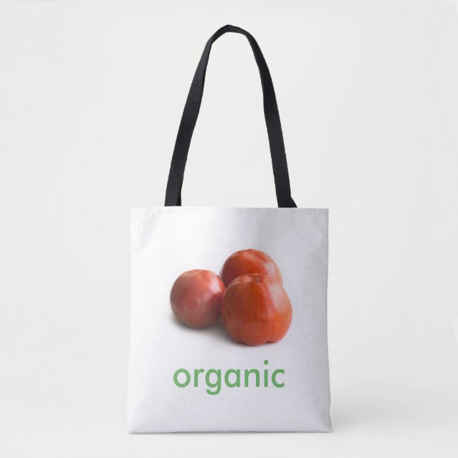 Tote Bag Tomate mûre (Devant)