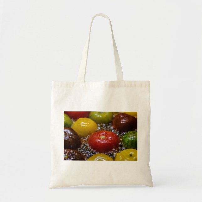 Tote Bag Tomates en couleurs (Devant)