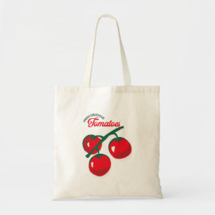 Tote Bag Tomates Fraîches Délicieuses Vintage