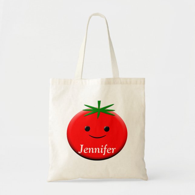 Tote Bag Tomato rouge (Devant)