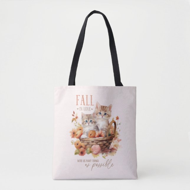 Tote Bag Tomber Amoureux Avec Autant De Choses (Devant)