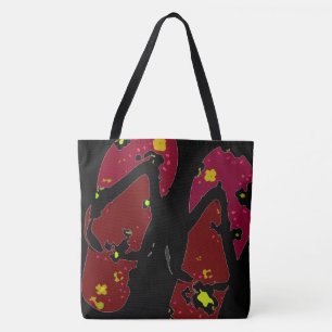 Tote Bag Tongs de flip rouge