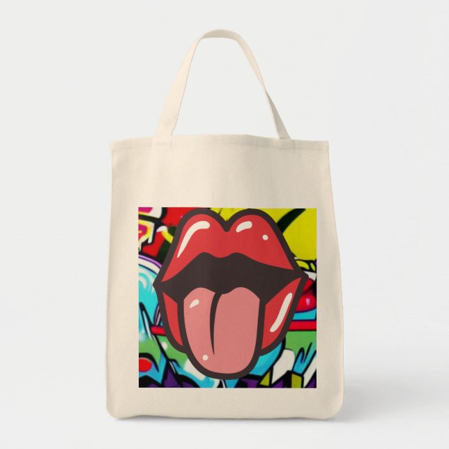 Tote Bag Tongue Twister (Devant)