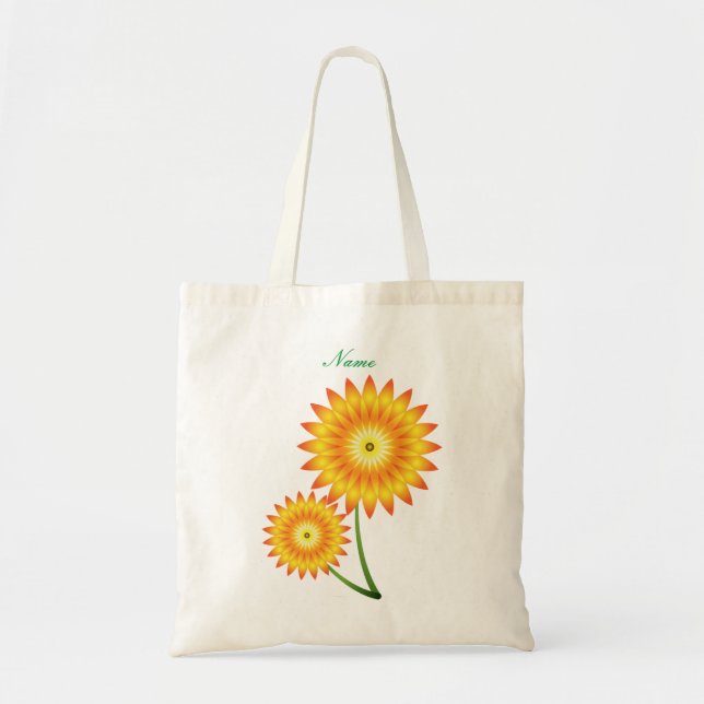 Tote Bag Tonnerre de deux tournesols (Devant)