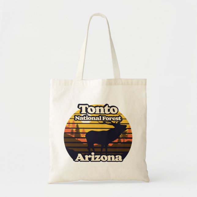 Tote Bag Tonto National Forest Arizona (Devant)