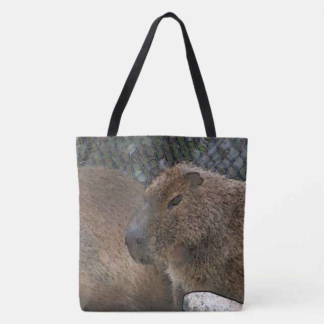 Tote Bag toony capibarah (Devant)