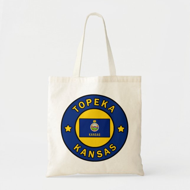 Tote Bag Topeka Kansas (Devant)