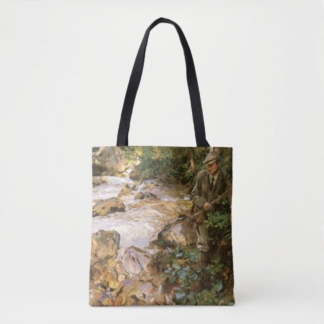 Tote Bag Torrent du Tyrol par John Singer Sargent (Devant)