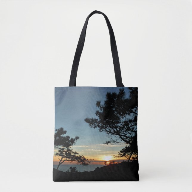 Tote Bag Torrey Pine Sunset III Paysage californien (Devant)